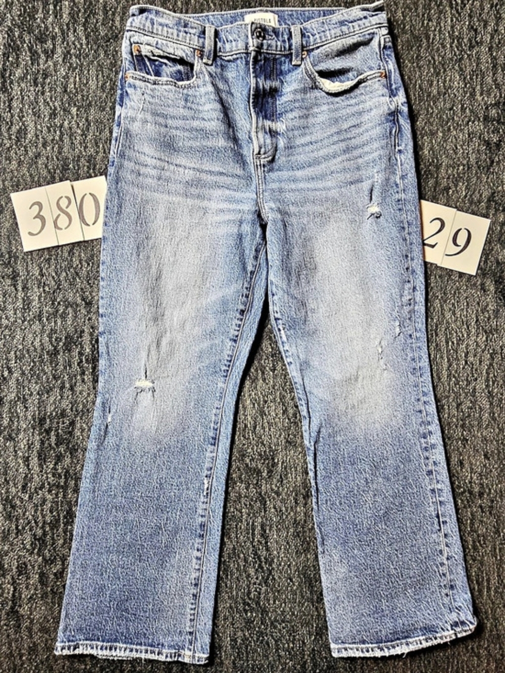 Pistola Straight Leg Jeans in Blue Waist 29